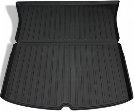 İLE UYUMSUZDUR!) 3'lü Set Li Parts Tesla Model Y Fit Kalıp Premium Yeni Tpe 3D Havuzlu Bagaj Paspas Seti (Enjeksiyon Teknolojili)