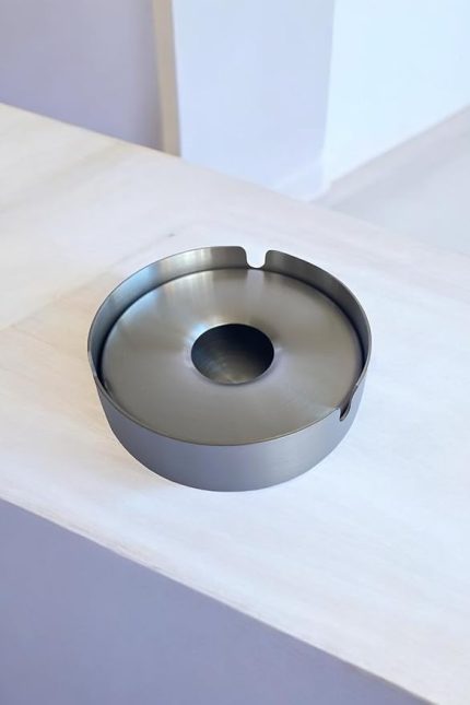 Paslanmaz Ve Kararmaz Çelik Küllük/Kül Tablası - 10 Cm