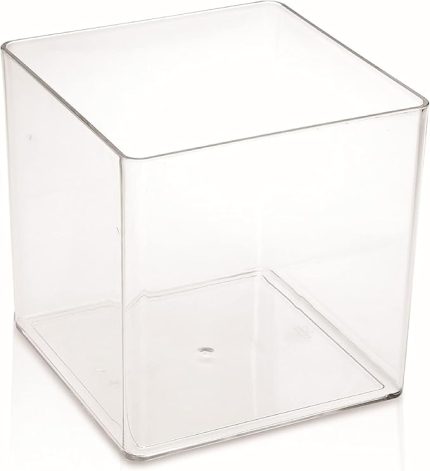 Saksı 2,8 Litre 15 Cm Şeffaf Kristal Saksı