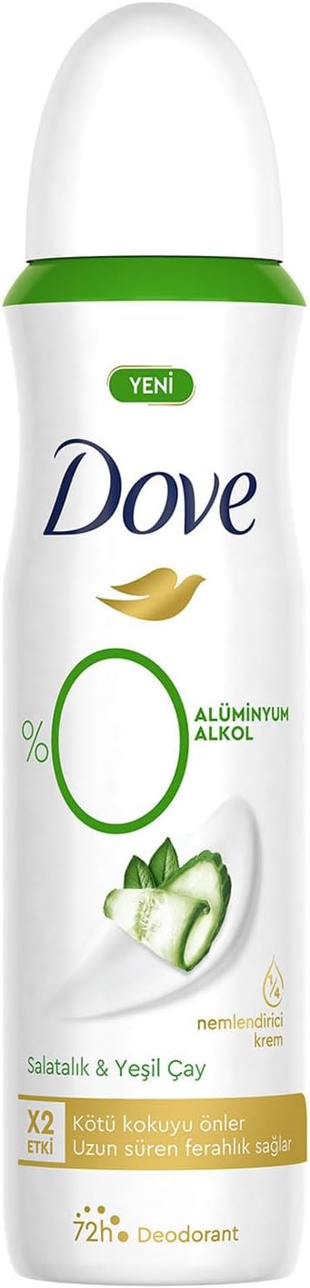 Kadın Deodorant%0 Alüminyum Salatalık & Yeşil Çay 150ml