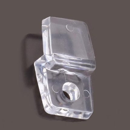 Ayna Tırnağı Cam Ayna Tutucu Plastik Şeffaf 10 Adet