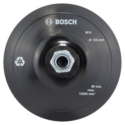 125 Mm M14 Kağıt Zımparalar İçin Taban