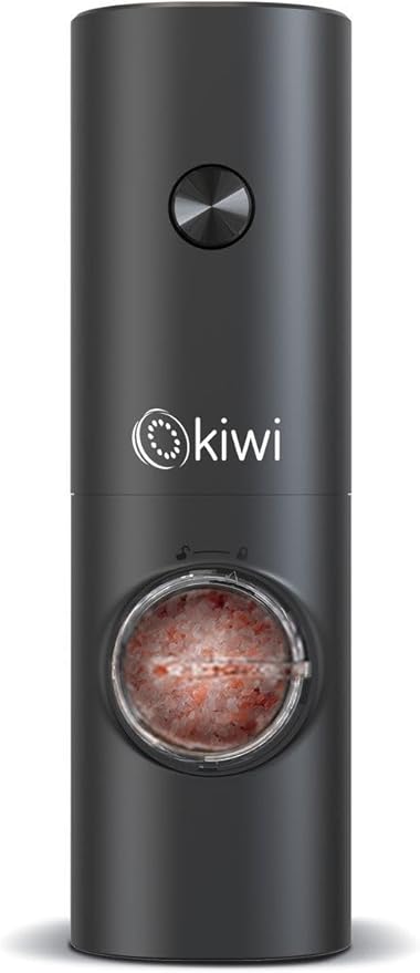 Pilli Işıklı Tuz Karabiber Değirmeni Otomatik Baharat Öğütücü Kspg-4849