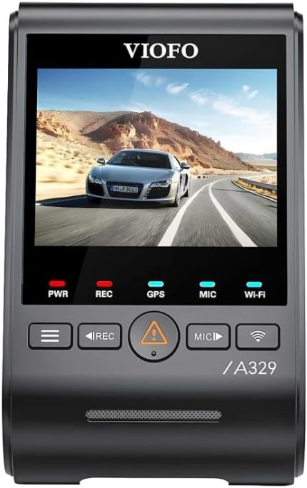 A329 4K HDR Sony Starvis 2 Sensörlü Wi-Fi 6 SSD Destekli GPS'li Araç Kamerası, A329 Tek Kamera