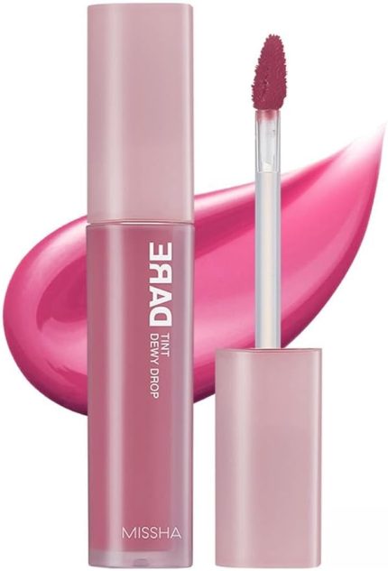 Uzun Süre Kalıcı, Nemli Bitiş Sunan Parlak Tint Dare Tint Dewy Drop (Mauve Fog)