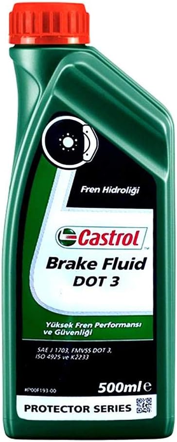 Brake Fluid DOT 3 500 ML Fren Hidrolik Sıvısı