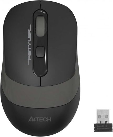FG10S Fsyler Silent 2.4Ghz Nano 2000Dpi Gri Sessiz Kablosuz Optik Mouse