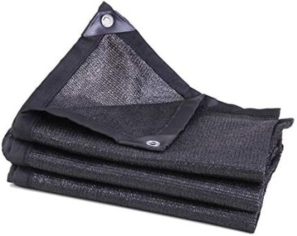 Mesh Sunblock Dış Mekan Bahçe Anti-UV Güneşlik Gölge Yelken Güneşlik Kumaş Araba Sera Bitki için 2X3 M