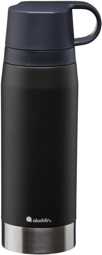 CityPark Thermavac Çift Bardaklı Çelik Termos 1.1 LT Siyah 1,1 LT