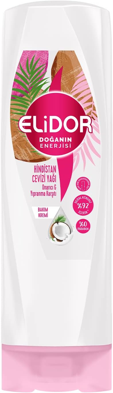 Doğanın Enerjisi Saç Kremi Hindistan Cevizi Özlü 350 ml 1 Paket (1 x 350 ml)