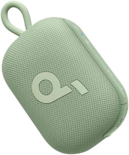 by Anker, Select 4 Go, 20 Saat Ultra oynatma süresi, 5W Güçlü Ses, IP67 Tam Koruma ve Yüzerlik, Hafiflik ve kayış tasarım, Her yere taşıması kolay, Kablosuz Stereo Eşleştirme (TWS), Yeşil