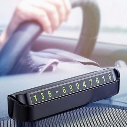 Araç Park Fosforlu Numaratörlük Telefon Numara Plaketi