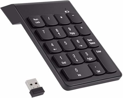 AL-2021 USB Numpad Keypad Kablosuz Numerik Klavye USB Numaratör Tuş Takımı
