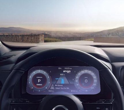 Nissan Qashqai 12.3 inç Dijital Gösterge Paneli İle Uyumlu Ekran Koruyucu Nano