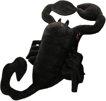 Akrep Peluş Oyuncak Akrep Peluş Dolması Korkunç Peluş Oyuncak Peluş Hayvan Siyah Doldurulmuş Akrep Gerçekçi Akrep Kiraz Çiçeği Yastık Akrep Yastık Çocuk Peluş Bebekler Kız Pp Pamuk