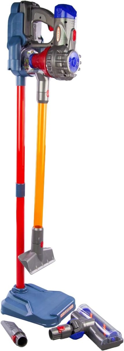 Gerçekten İşe Yarayan Vakum 3'ü 1 Arada Çocuk Elektrikli Süpürge Seti Çocuklar için Akülü Vakum İnteraktif