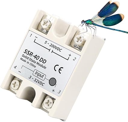 Katı Rölesi Uzun ömürlü kırmızı Bakır çipi Dayanıklılık Ile Optimize edilmiş SSR 40DD Otomotiv Endüstrisi (SSR-40DD) - Görsel 3