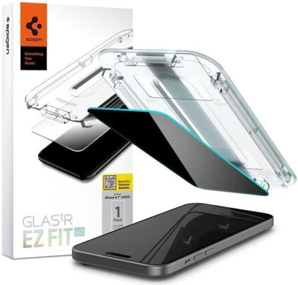iPhone 16 Plus / 15 Plus Hayalet Cam Ekran Koruyucu Kolay Kurulum GLAS.tR EZ Fit Privacy HD - AGL07119