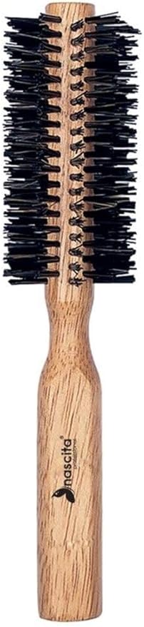 Side Saç Fırçası 18mm x 10 Sıra Kırçıl Desenli - 06