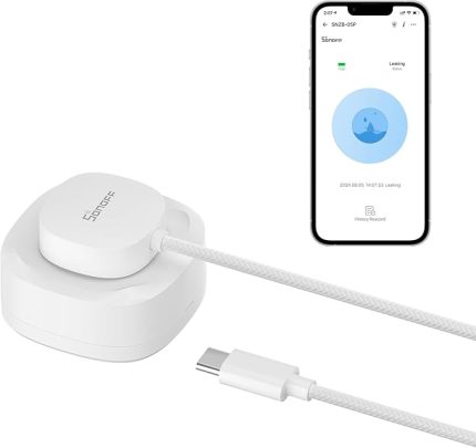 SNZB-05P ZigBee Su Kaçak Sensörü ve Kablosu