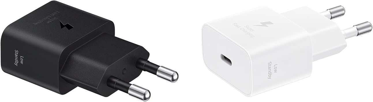 Hızlı şarj adaptörü, enerji tasarruflu şarj cihazı, USB-C veri kablosu, 25 Watt, siyah, EP-T2510X - Görsel 4