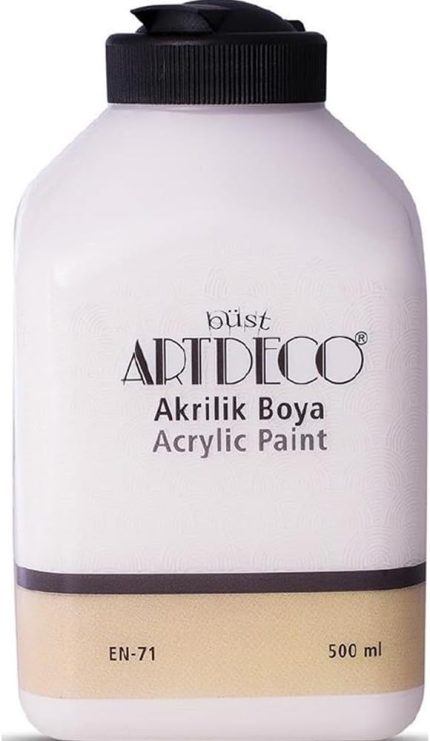 Akrilik Boya, 500ml, Kırık Beyaz 3670