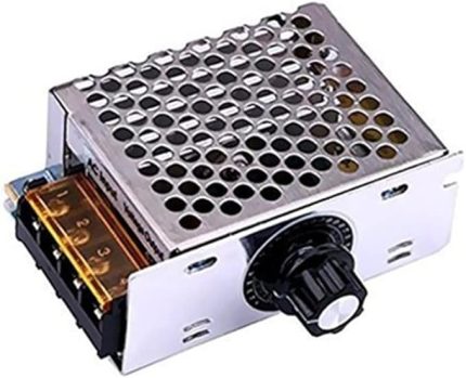 Regülatör AC 220V 4000W – Dimmer Koruma Kasalı