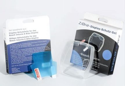 Bosch Intuvia Display için uygun koruyucu folyo ve koruyucu kılıftan oluşan ekran koruma seti