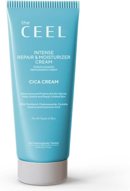 Ceel Yoğun Onarıcı ve Nemlendirici Bariyer Koruyucu Madecassoside Özlü Cica Krem 50 ml
