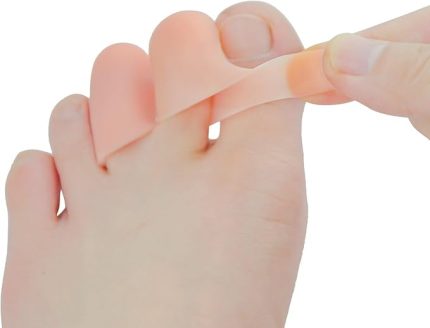 Ayak Serçe Parmak Orta Parmak Yüzük Parmak Koruyucu Silikon Hortum Tırnak Batması Kemik Koruyucu