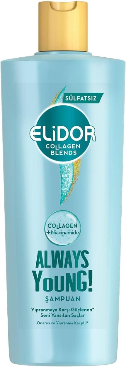 Collagen Blends Sülfatsız Saç Bakım Şampuanı Always Young Onarıcı ve Yıpranma Karşıtı (350 ml)