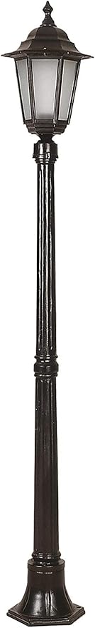 68054 Bahçe Aydınlatma Direği, Siyah/Sarı