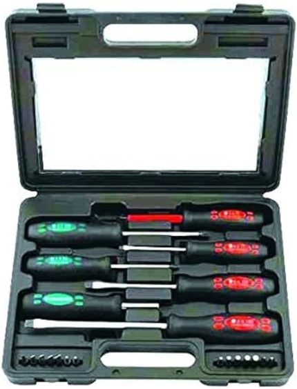 W 2230, Tornavida / Bits Uç Seti (21 Parça), Siyah, Yeşil, Kırmızı