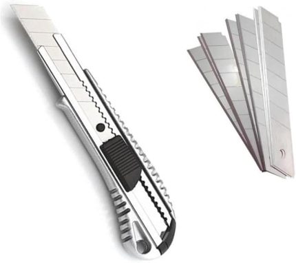 Home Metal Maket Bıçağı,Çelik Falçata Ve 10 Adet Falçata Yedeği,Maket Bıçağı Ve Yedekleri,Falçata Seti