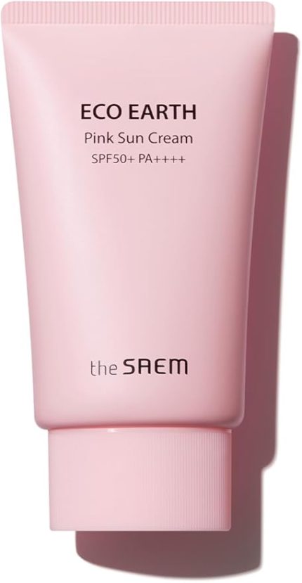 Saem Ton Dengeleyici Işıltı Veren Güneş Kremi - Pink Sun Cream SPF50+ PA++++ 50 gr