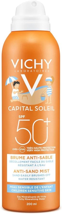 Ideal Soleil Anti Sand Enfant Sprey Spf 50+ 200ml