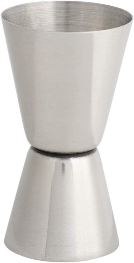 Kokteyl Jigger, 20/40 ml Paslanmaz Çelik Kokteyl Jigger Çift Kafa Ölçüm Kabı Ons Alkol Ölçüm Kabı
