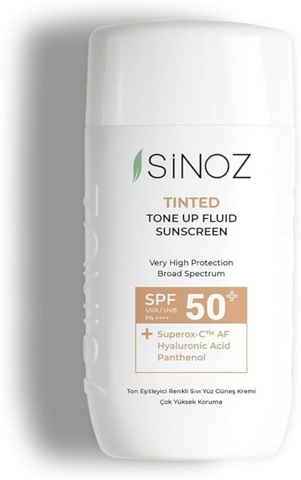 Spf50 Tinted Sıvı Yüz Güneş Kremi - Yeni Nesil Güneş Filtreleri Ile Hibrit Formül 50ml