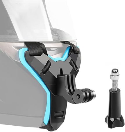 Tam Yüz Kask Çene Dağı Çene Tutucu Motosiklet Kask KayışıHero için 7/6/5/4/3 SJCAM sj5000 / 6000/7000Osmo Eylem XIAOYI Spor Eylem Kamera için Motosiklet