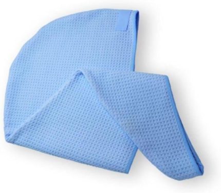 Mikrofiber Saç Bonesi - Mavi