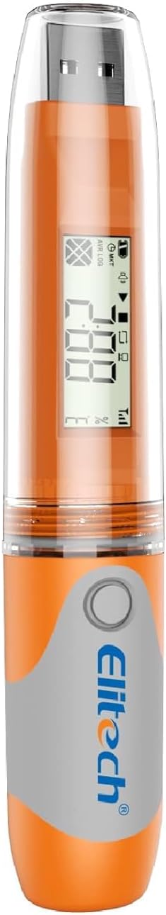 RC-51H Sıcaklık ve Nem Kayıt Cihazı | USB Girişli Datalogger | Otomatik PDF Rapor