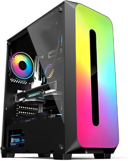 Colorful 1 Fanlı ATX 10 Modlu Rgb Gaming Bilgisayar Gaming Oyuncu Kasası (0, Watt)