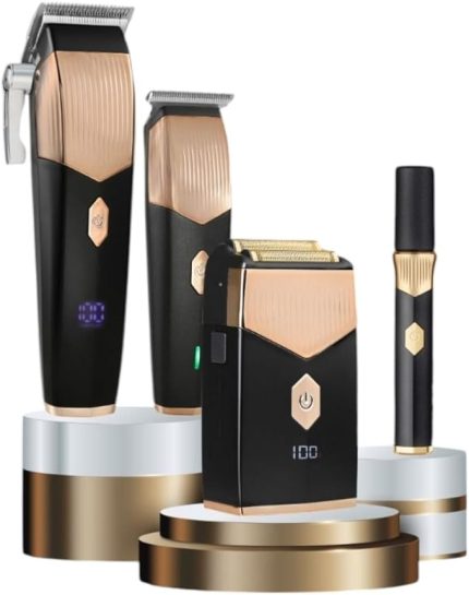 TR-5600 Pro 4in1 Set Saç-Sakal&Ense&Vücut-Günlük Sakal-Burun&Kulak(4'lü Şarj Standı ve Önlük Hediye)