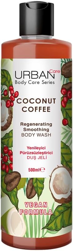 Care Coconut Coffee Yenileyici ve Pürüzsüzleştirici Duş Jeli 500 ml- Vegan