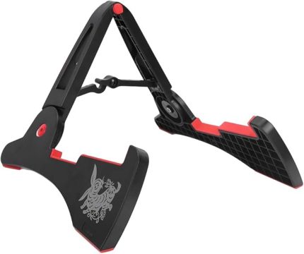 Gitar Standı Tutucu, Taşınabilir Katlanır Klasik Elektro Gitar Standı Bir Çerçeve Desteği Müzik Aleti Aksesuarları