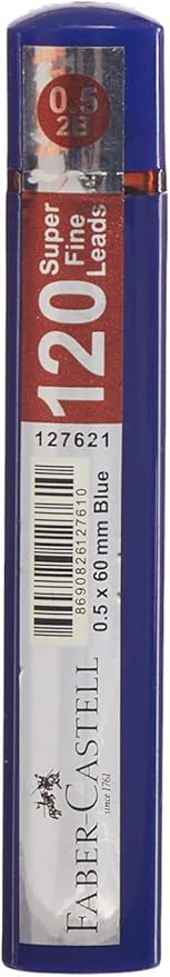 Grip Min 0.5 2B 60mm, 120li Mavi Tüp