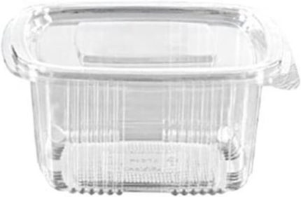 Sızdırmaz Kap 500 Gr cc Kullan At Tek Kullanımlık Plastik Kapaklı Kase 100 Adet