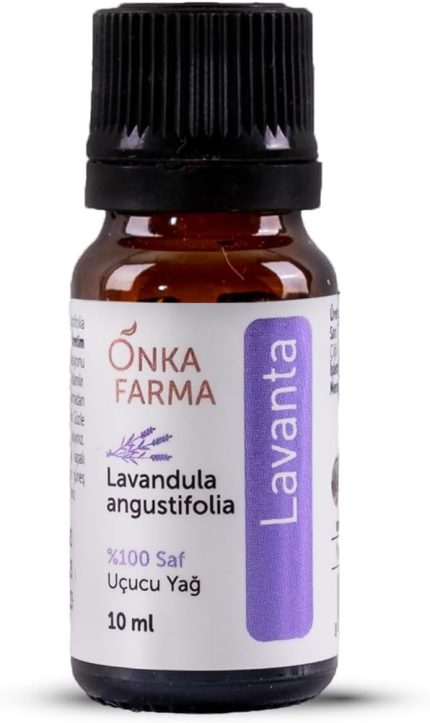 Farma Lavanta Uçucu Yağ%100 Doğal Saf Katkısız Aromaterapi Cilt Bakım Yağı Buhurdanlık Kokusu 10 ml