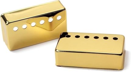 6 Delikli Manyetik Kılıfı Seti - Altın Rengi Elektrik Gitarlara Uygun Çizilmeye Dayanıklı Ve Zarif