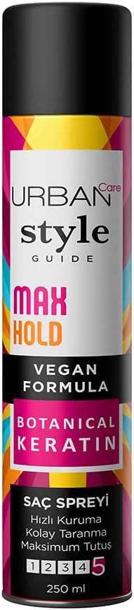 Care Style Guide Max Hold Sabitleyici Maksimum Tutuşlu Saç Spreyi 250 ml- Vegan